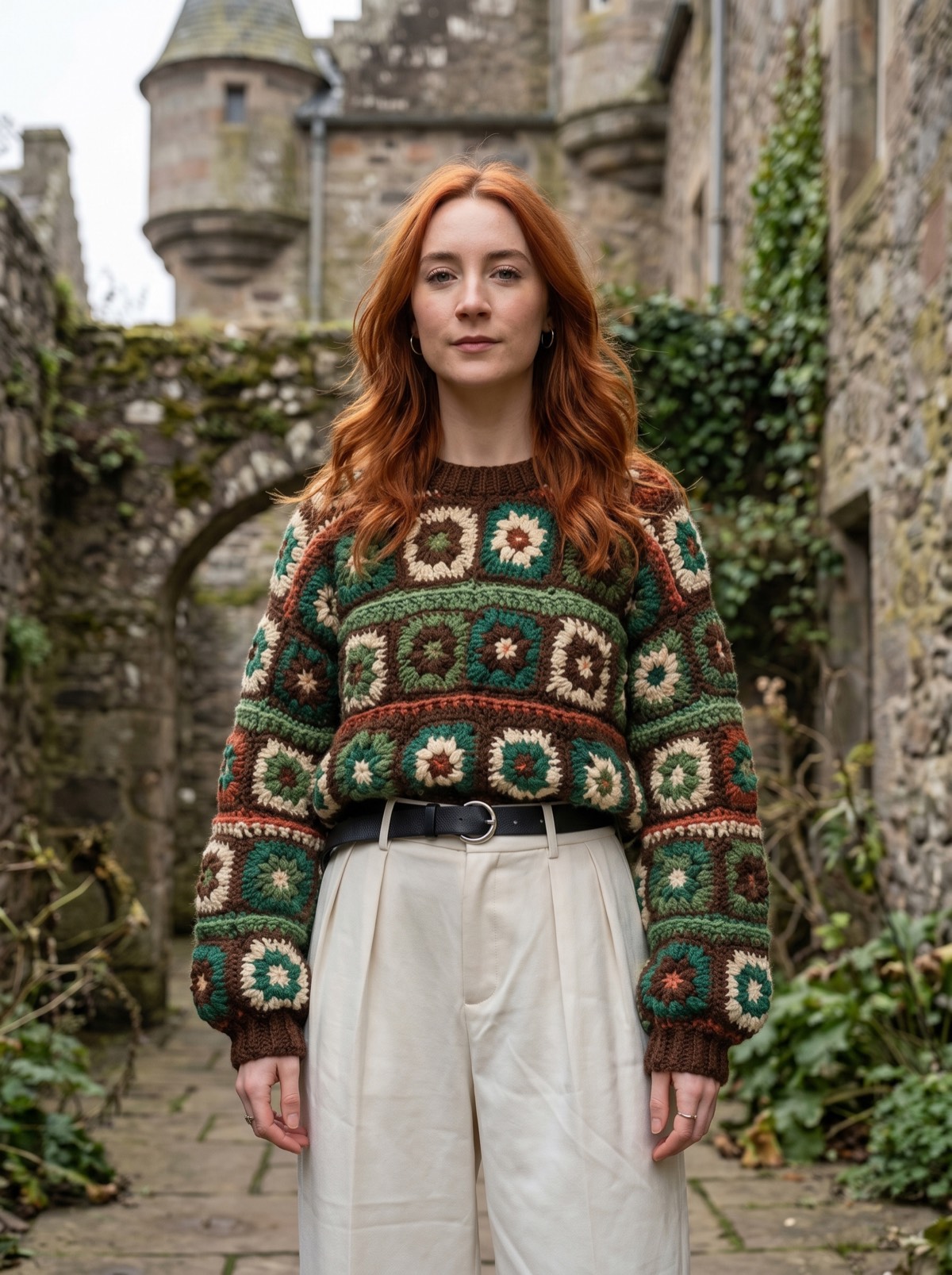 Terre Verte — Oversize Doğa Kazak