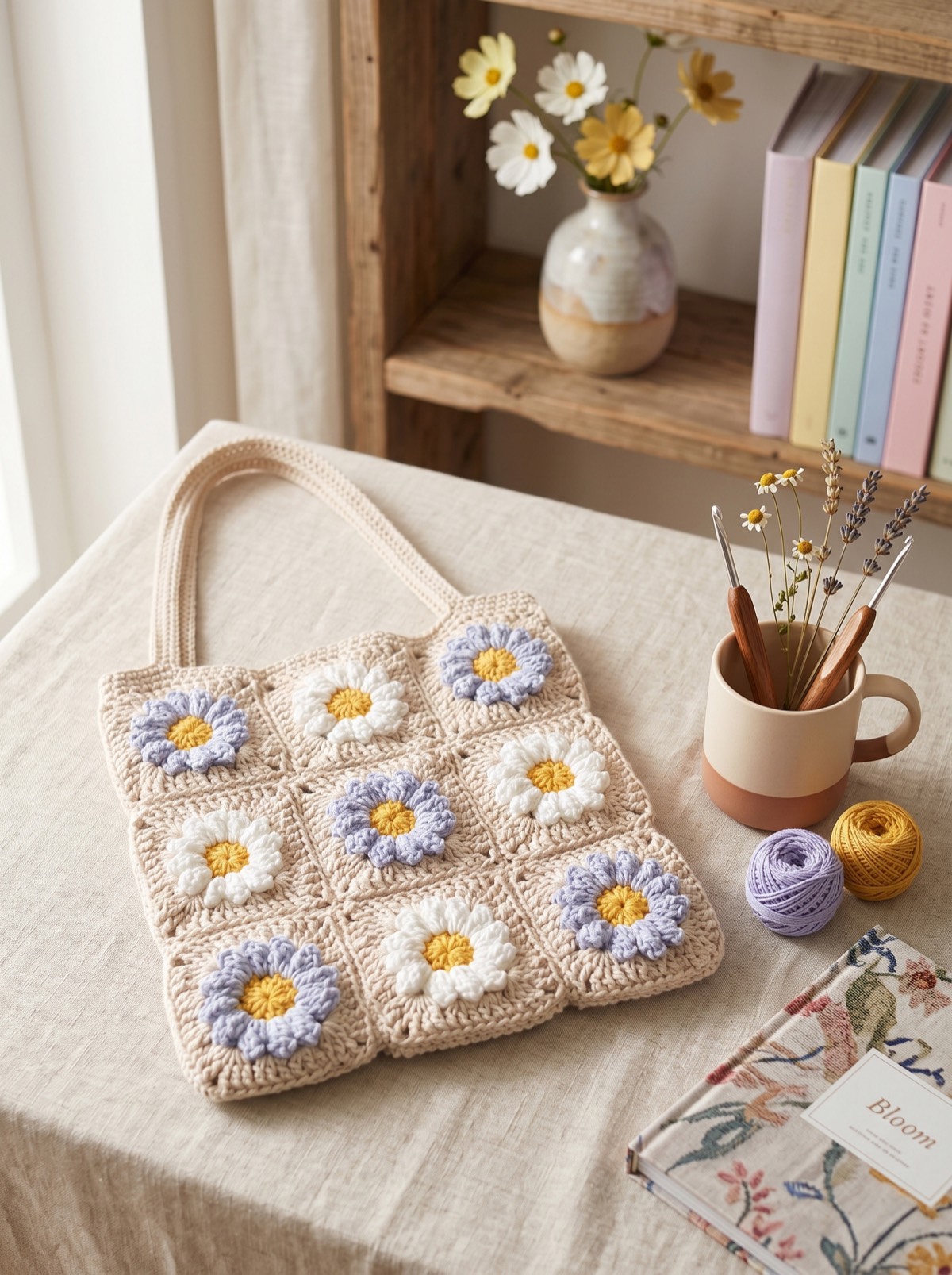 Jardin — Çiçek İşlemeli Tote
